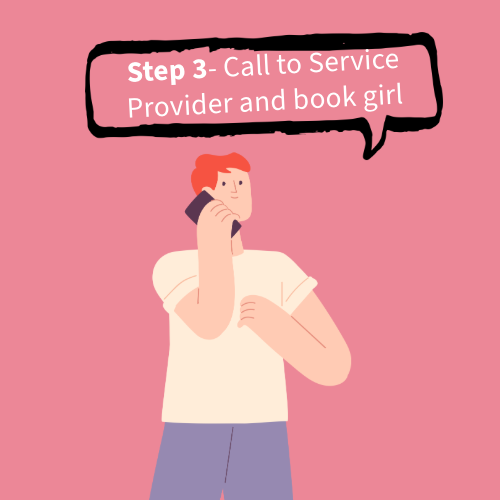 How to Book Genuine Call Girls in Chennai step-3